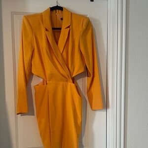 Express Yellow Dress
